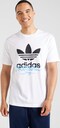 ADIDAS ORIGINALS, T-Shirt 'STREET 1' Weiß & Schwarz, Bild 1 von 5