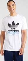 Ausgewählt, ADIDAS ORIGINALS, T-Shirt 'STREET 1' Weiß