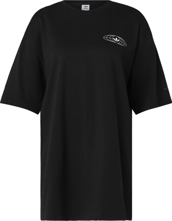 ADIDAS ORIGINALS, Oversized Shirt 'TOUR BANDS', Black