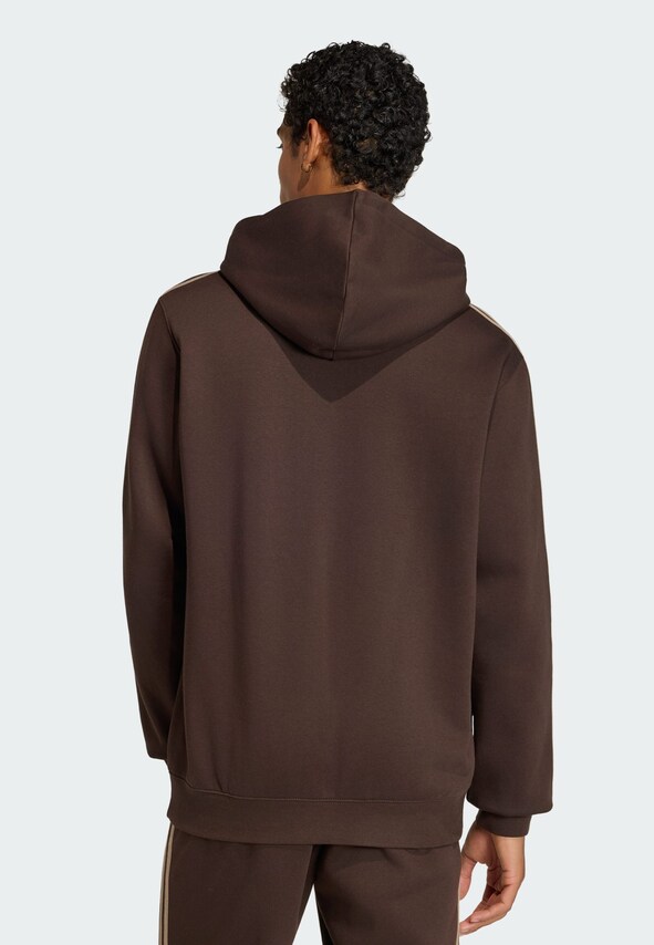 ADIDAS ORIGINALS, Sweatshirt '3-STRIPES' Braun, Bild 3 von 5