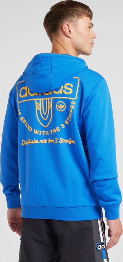ADIDAS ORIGINALS, Sweatshirt, Blue, Image 2 of 5