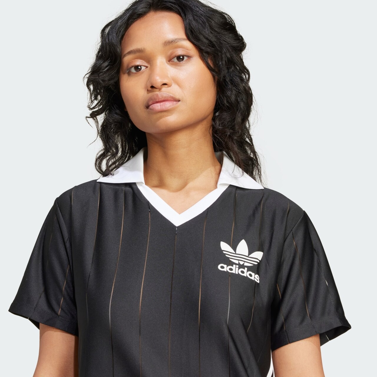 ADIDAS ORIGINALS, Kleid 'Adicolor', Schwarz, Bild 4 von 5