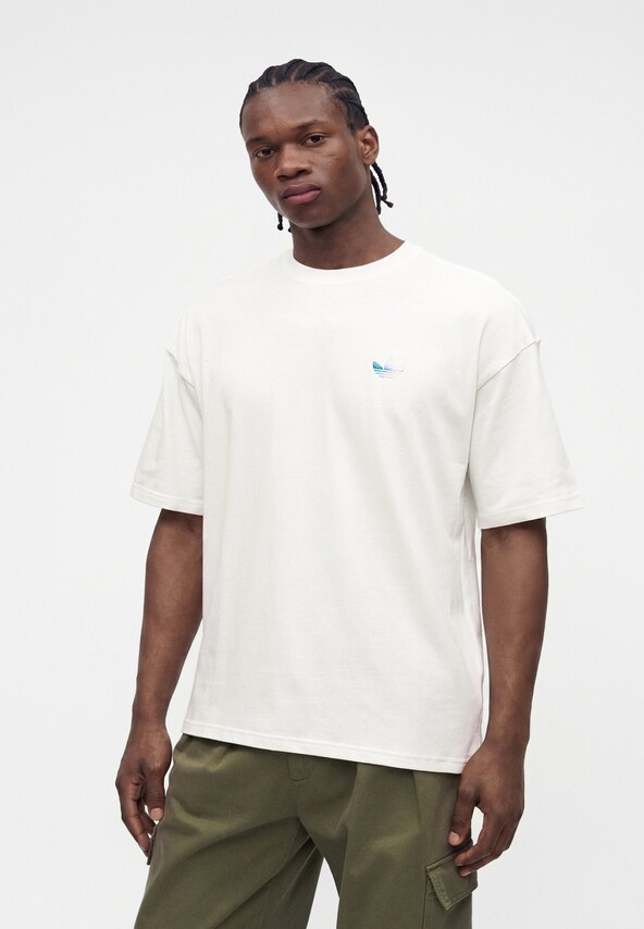 ADIDAS ORIGINALS, T-Shirt 'PAINT GFX' Weiß, Bild 3 von 6