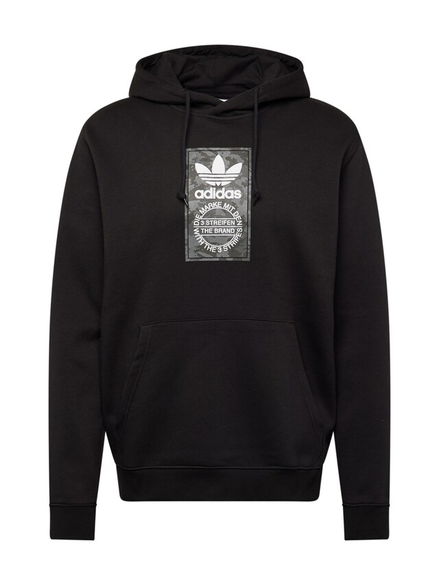 ADIDAS ORIGINALS, Sweatshirt, Black, Image 1 of 5