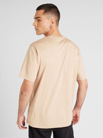 T-Shirt 'Adicolor Trefoil' in Beige, Beige & Grün