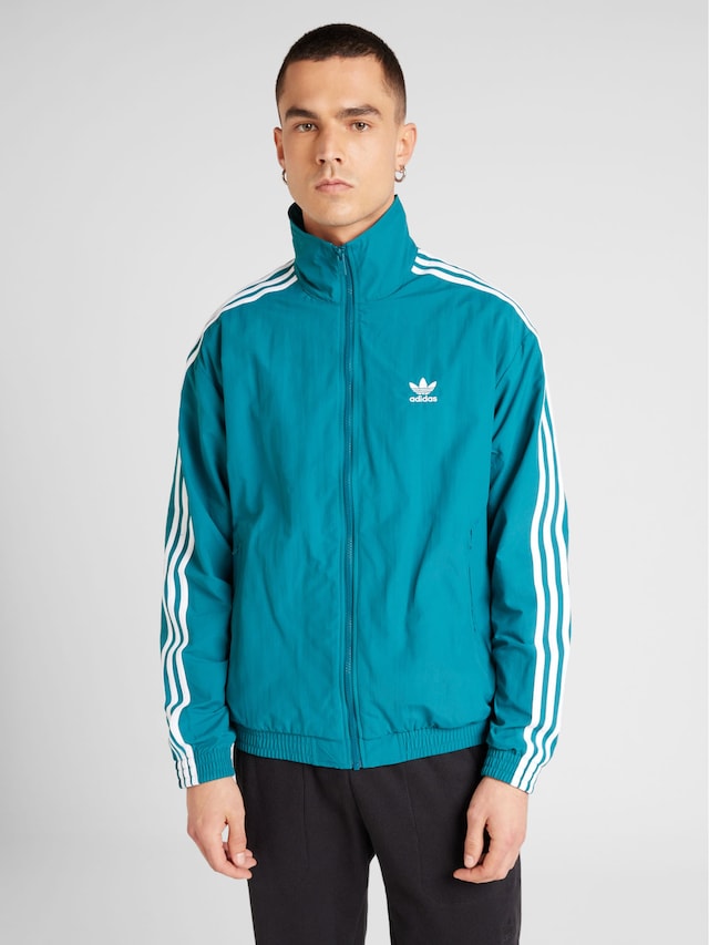 ADIDAS ORIGINALS, Jacke 'Adicolor Firebird', Grün, Bild 1 von 5