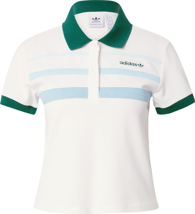 ADIDAS ORIGINALS, Poloshirt '80s' Weiß, Bild 1 von 5
