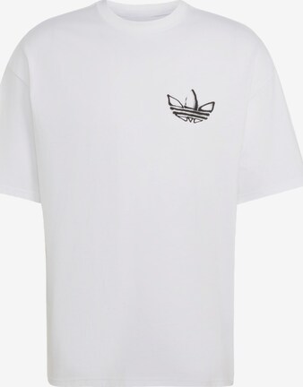 ADIDAS ORIGINALS, T-Shirt 'Powder Tongue' Weiß