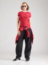 ADIDAS ORIGINALS, T-Shirt '3-Stripes Slim' Rot, Bild 5 von 5