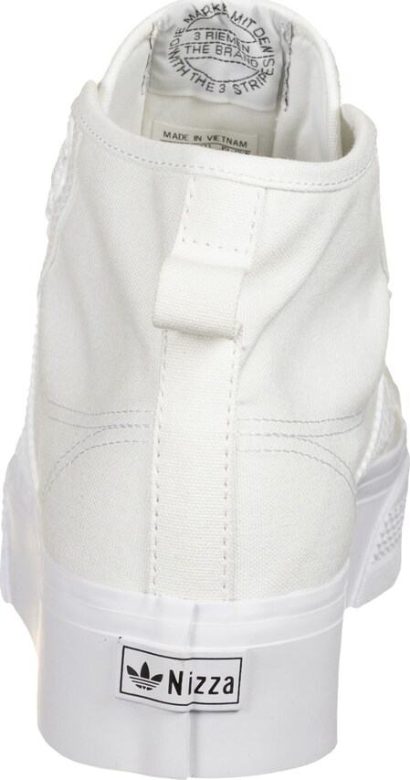 ADIDAS ORIGINALS, High-Top Sneakers 'Nizza', White, Image 3 of 7
