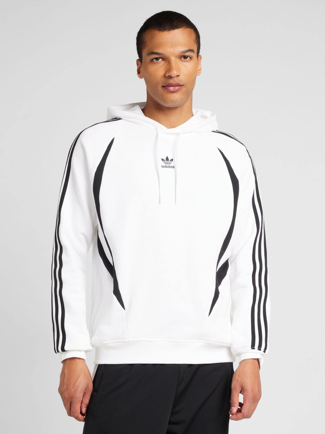 ADIDAS ORIGINALS, Sweatshirt 'ARCHIVE ', Schwarz & Weiß, Bild 2 von 5