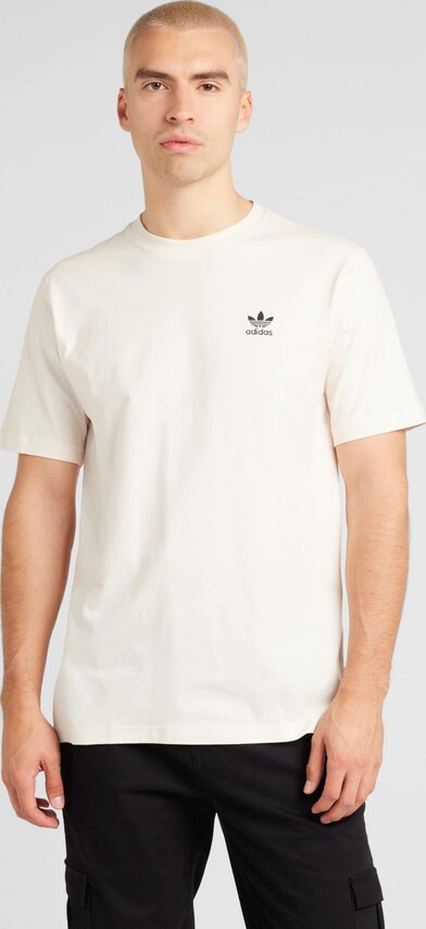 ADIDAS ORIGINALS, Shirt 'Trefoil Essentials', White, Image 2 of 4