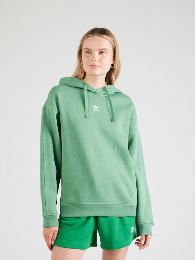 ADIDAS ORIGINALS, Sweatshirt 'ESS', Green, Image 2 of 5