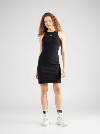 Kleid in Schwarz & Lila