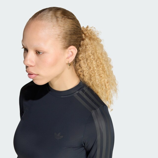 ADIDAS ORIGINALS, Shirt 'Adiluna Season 2 x Jennie' Schwarz, Bild 4 von 5