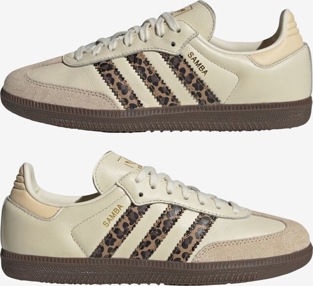 ADIDAS ORIGINALS, Sneaker low 'adidas Samba OG Leopard White'‌‌ Beige, Bild 4 von 5