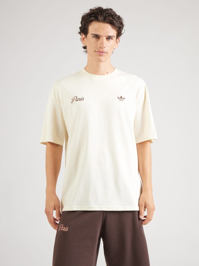 ADIDAS ORIGINALS, T-Shirt 'Paris' Weiß, Bild 3 von 5
