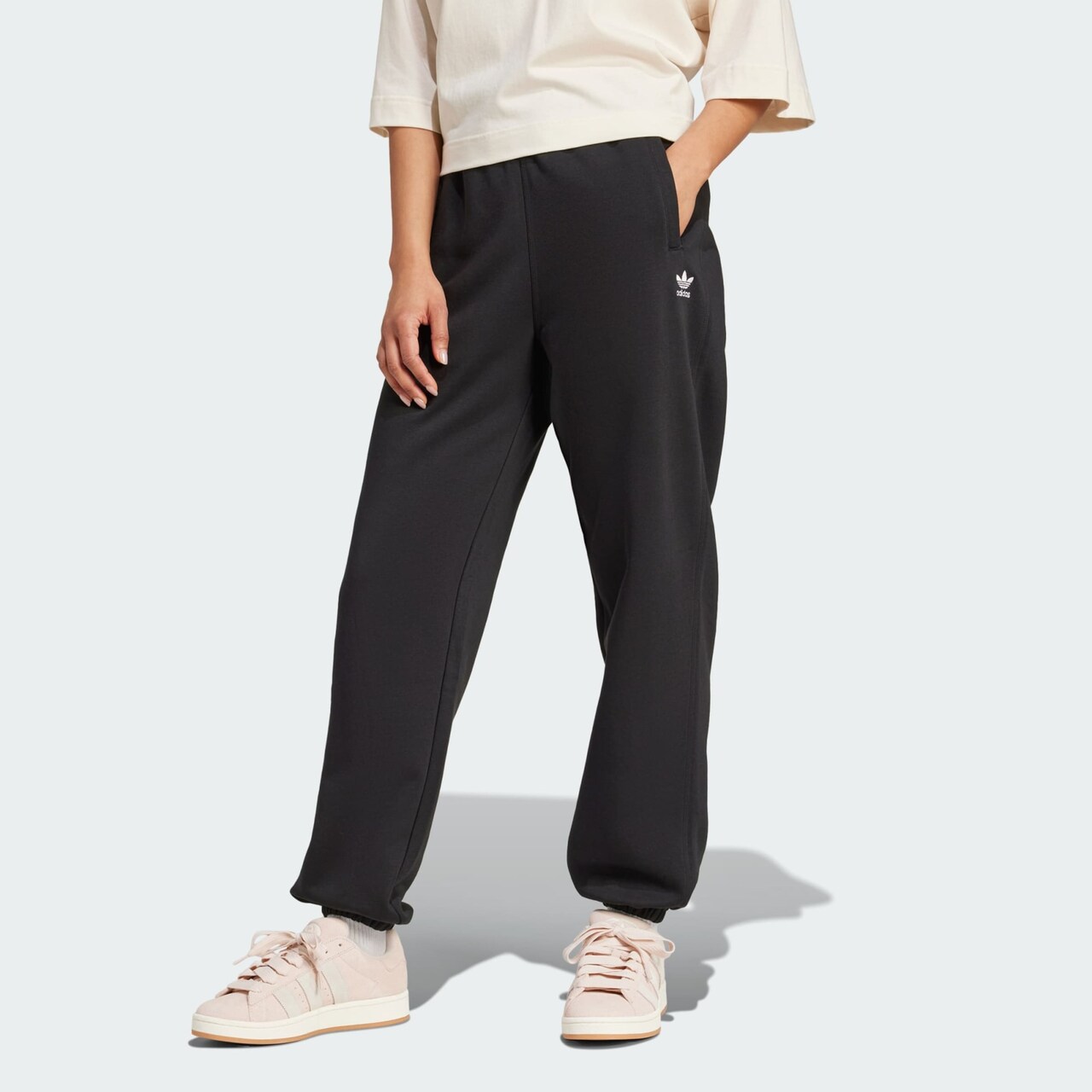 ADIDAS ORIGINALS, Hose 'Essentials', Schwarz, Bild 3 von 6