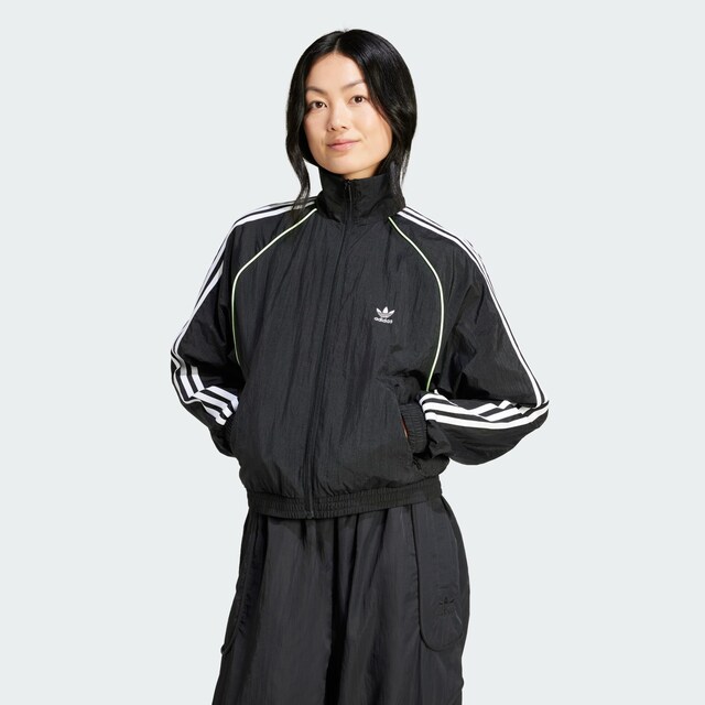 ADIDAS ORIGINALS, Übergangsjacke Schwarz, Bild 2 von 5