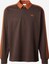 Nicht ausgewählt, ADIDAS ORIGINALS, Poloshirt '3-Stripes Rugby Longsleeve' Braun