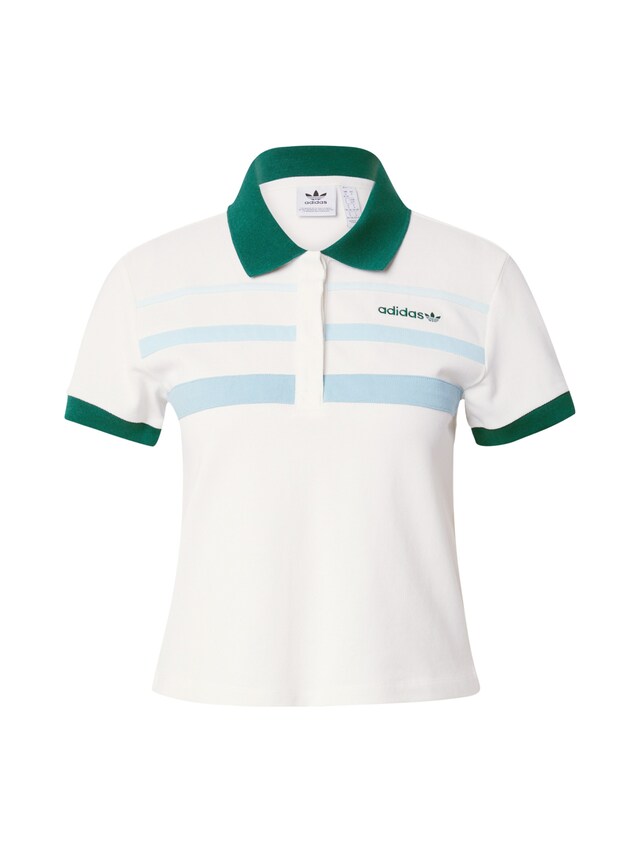 ADIDAS ORIGINALS, Poloshirt '80s' Weiß, Bild 1 von 5