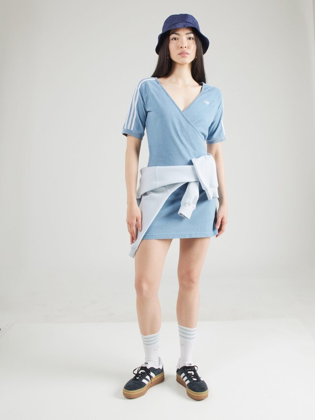 ADIDAS ORIGINALS, Kleid 'ADILENIUM SEASON 5 DENIM' Blau, Bild 4 von 5