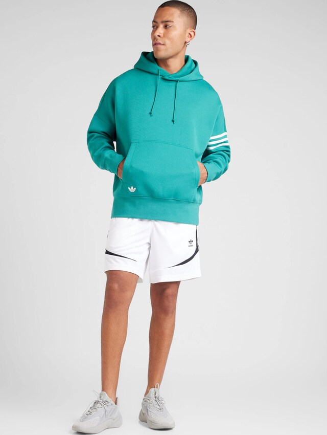 ADIDAS ORIGINALS, Sweatshirt, Green, Image 3 of 5