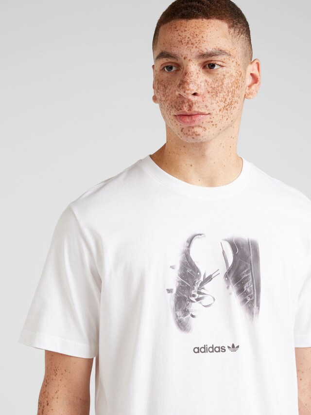 ADIDAS ORIGINALS, T-Shirt 'Training Supply Street' Weiß, Bild 2 von 5