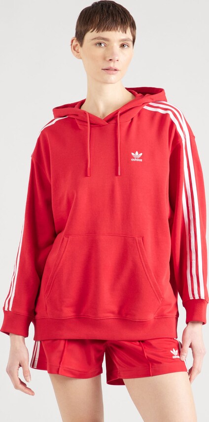 ADIDAS ORIGINALS, Sweatshirt, Red, Image 2 of 5