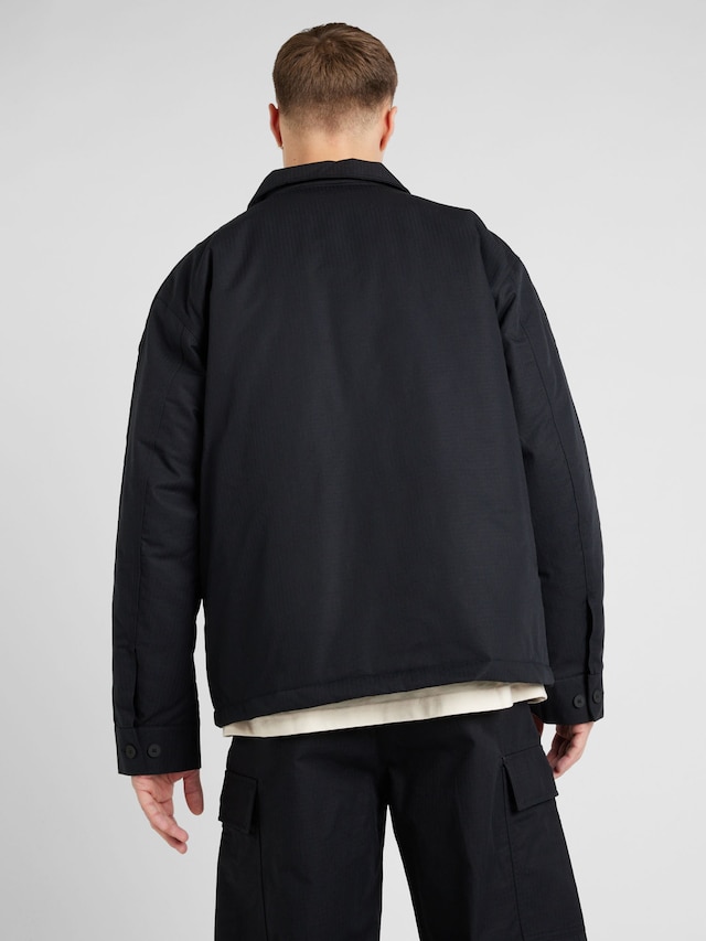 ADIDAS ORIGINALS, Between-Season Jacket 'ESS+', Black, Image 3 of 5