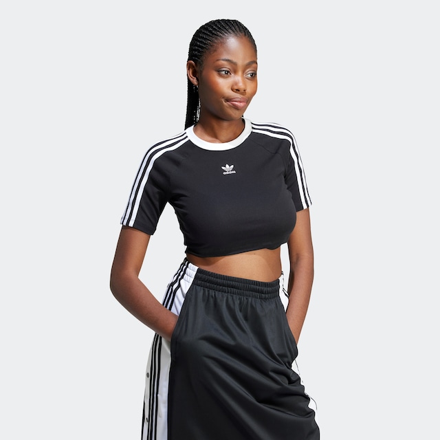 ADIDAS ORIGINALS, Shirt '3-Streifen', Black, Image 5 of 6