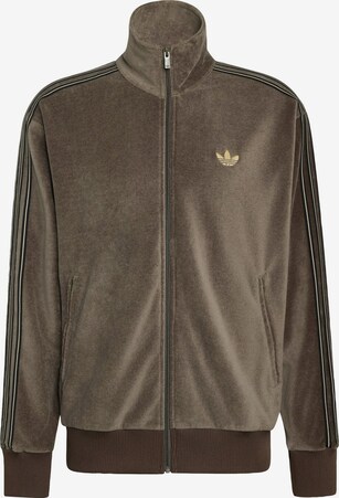 ADIDAS ORIGINALS, Sweatjacke 'Firebird' Braun
