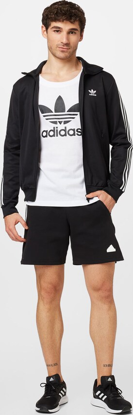 ADIDAS ORIGINALS, Shirt 'Adicolor Classics Trefoil', White, Image 4 of 5