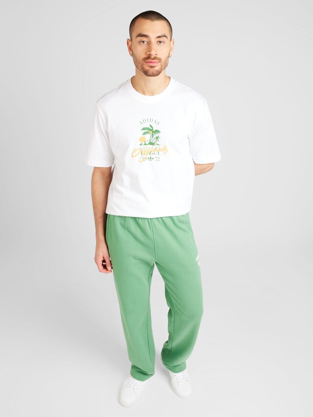 ADIDAS ORIGINALS, Shirt 'Leisure League', White, Image 4 of 5