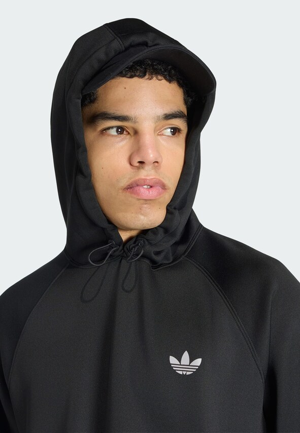 ADIDAS ORIGINALS, Sweatshirt 'Trefoil Essentials' Schwarz, Bild 4 von 5