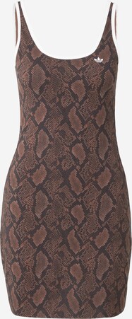 ADIDAS ORIGINALS, Kleid 'SNAKE PRINT MINI' Braun