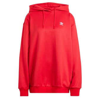 Sweatshirt 'Trefoil' in Rot & Schwarz