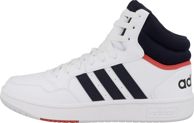 ADIDAS ORIGINALS, High-Top Sneakers 'Hoops 3', White, Image 2 of 5