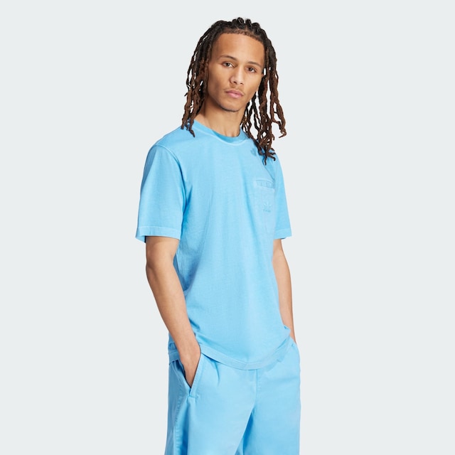 ADIDAS ORIGINALS, Shirt 'Trefoil Essentials', Blue, Image 2 of 3