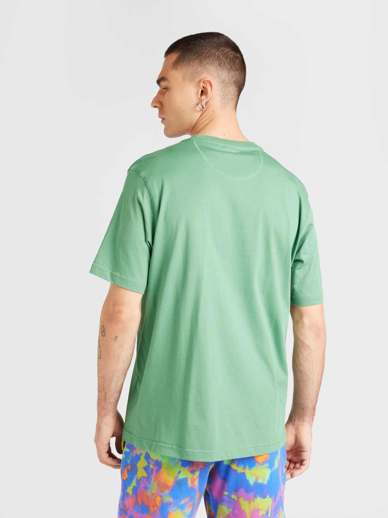 ADIDAS ORIGINALS, T-Shirt 'Trefoil Essentials', Grün, Bild 5 von 5