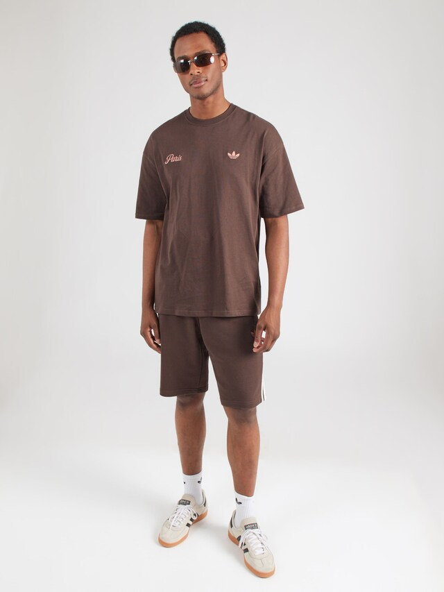 ADIDAS ORIGINALS, T-Shirt 'Paris' Braun, Bild 4 von 5