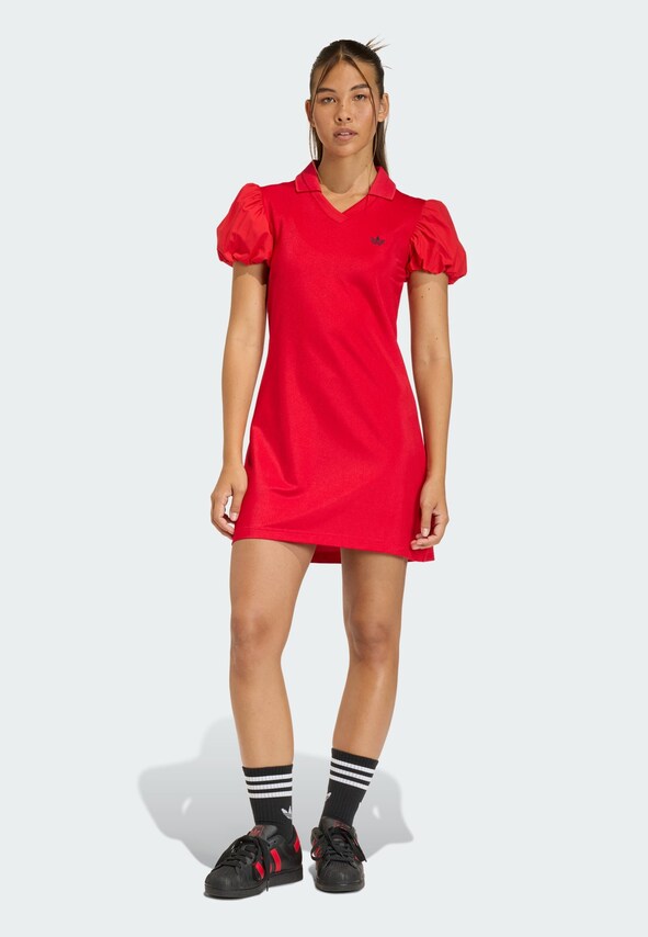 ADIDAS ORIGINALS, Kleid 'DRESS WITH BALLOON' Rot, Bild 2 von 5