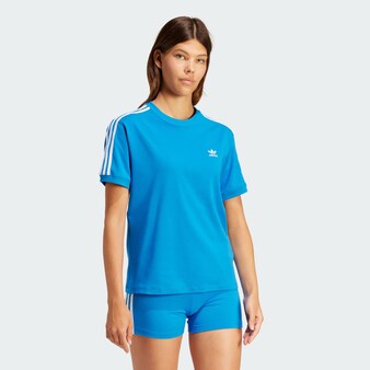 T-Shirt in Blau, Weiß, Schwarz & Blau