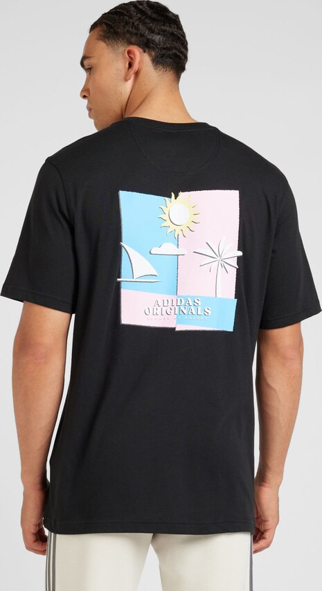 ADIDAS ORIGINALS, Shirt, Black, Image 2 of 5