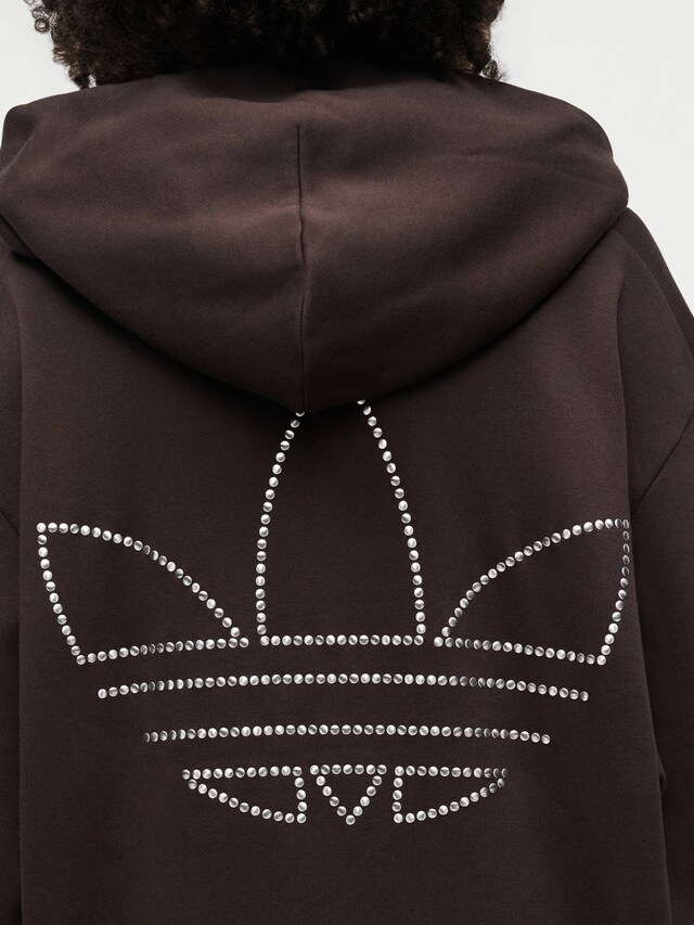 ADIDAS ORIGINALS, Sweatshirt 'STUDDED' Braun, Bild 6 von 6