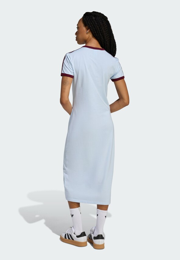 ADIDAS ORIGINALS, Kleid '3 STRIPES DRESS' Blau, Bild 3 von 5
