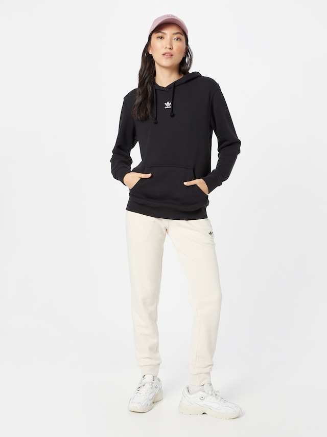 ADIDAS ORIGINALS, Sweatshirt 'Adicolor Essentials ', Black, Image 4 of 5