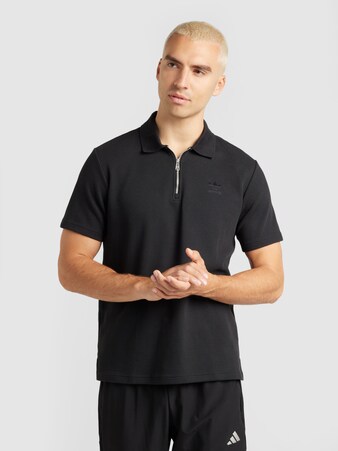 Poloshirt 'ESS' in Schwarz