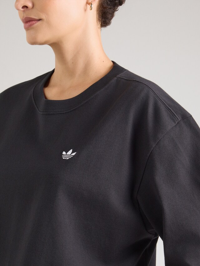 ADIDAS ORIGINALS, Shirt 'ESS', Black, Image 5 of 5