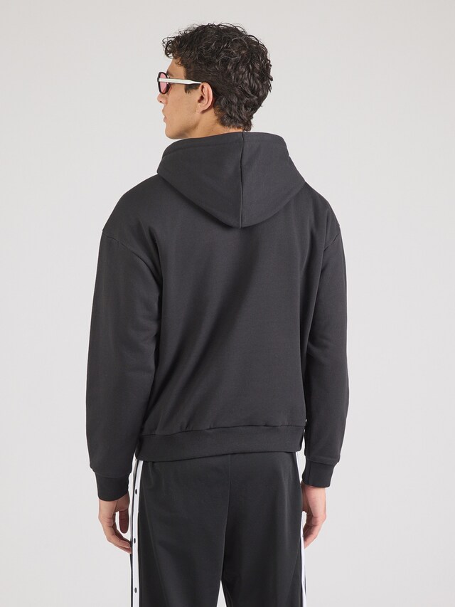 ADIDAS ORIGINALS, Sweatshirt 'Trefoil', Black, Image 4 of 5